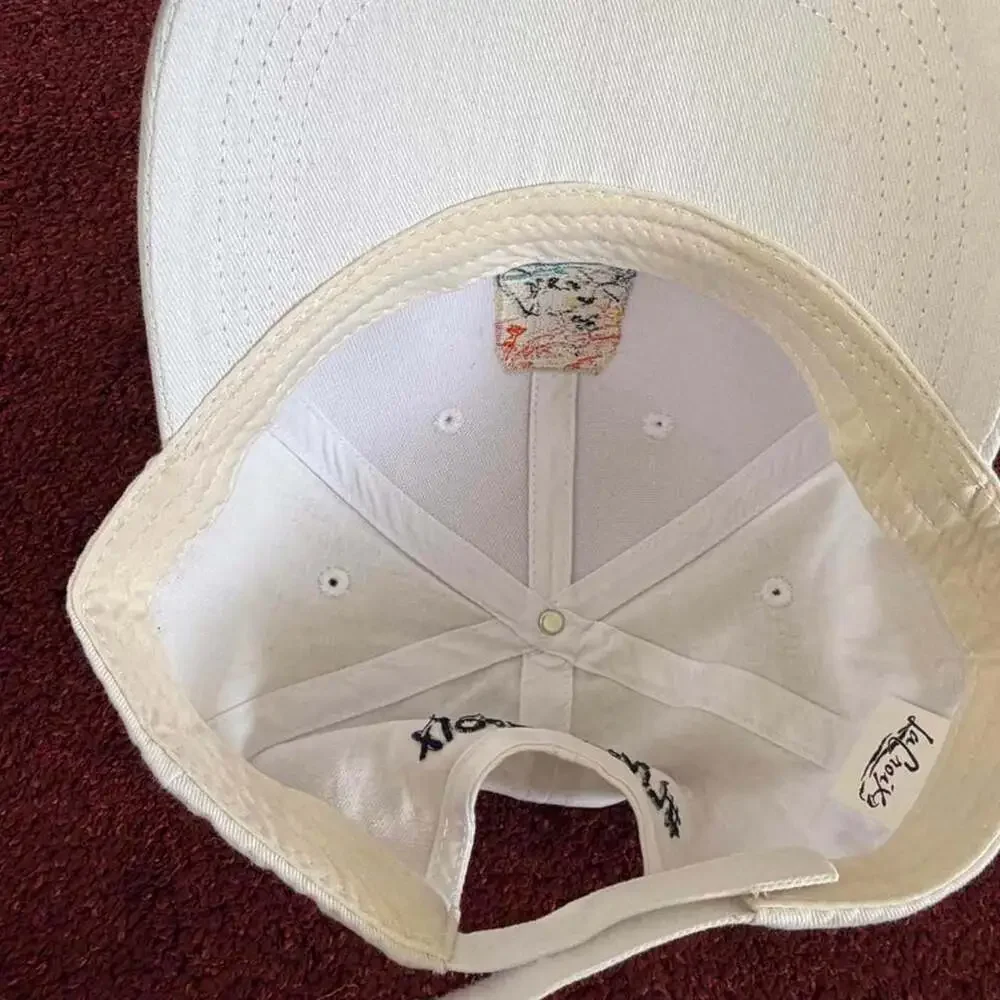 LaCroix White Embroidered Can Logo Baseball Hat #LiveLaCroix